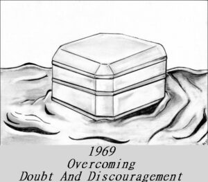 To demonstrate that we have a choice; either to live in doubt or to believe and act in faith in God